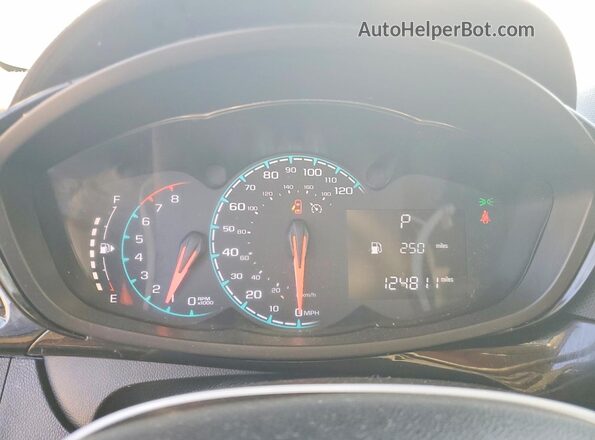 KL8CD6SAXMC745703 2021 CHEVROLET SPARK Black Սարքավորումների վահանակի տեսք