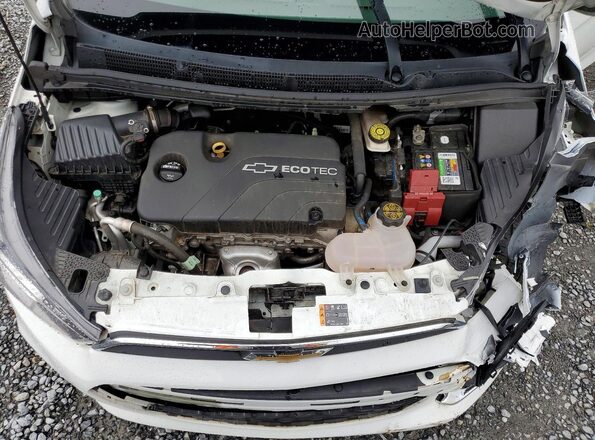 KL8CF6SA0HC840674 2017 CHEVROLET SPARK White Vista interior trasera