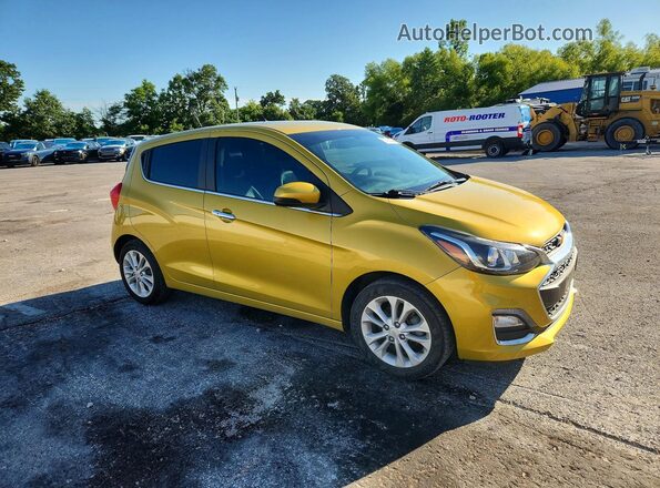 KL8CF6SA1NC032409 2022 CHEVROLET SPARK Yellow Przód prawy