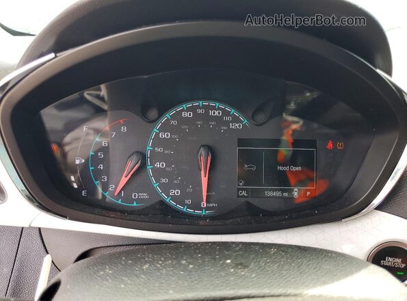 KL8CF6SA3GC607502 2016 CHEVROLET SPARK Blue ხელსაწყოთა პანელის ხედი