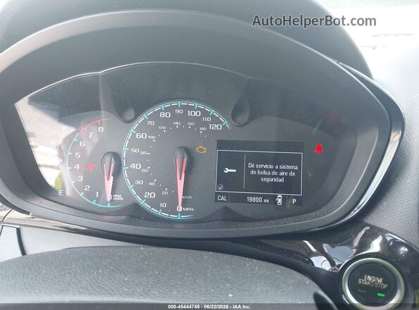 KL8CF6SA4LC428976 2020 CHEVROLET SPARK Gray უკანა სავარძლების ხედი