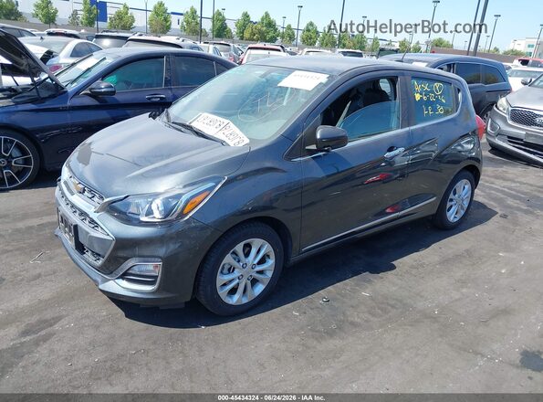 KL8CF6SA5KC734115 2019 CHEVROLET SPARK Серый Передняя левая четверть