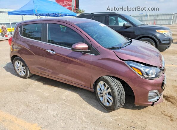 KL8CF6SA5KC743638 2019 CHEVROLET SPARK Purple Передня права чверть