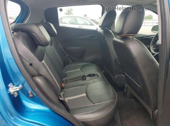 KL8CH6SA6LC455915 2020 CHEVROLET SPARK Blue Widok tylnych siedzeń