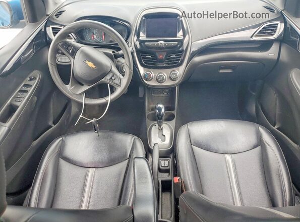 KL8CH6SA6LC455915 2020 CHEVROLET SPARK Blue Widok deski rozdzielczej