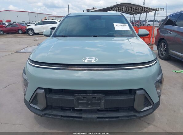 KM8HA3AB0RU072481 2024 HYUNDAI KONA Бирюзовый Вид щитка приборов