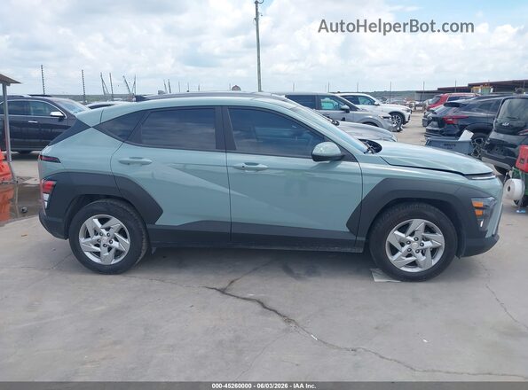 KM8HA3AB0RU072481 2024 HYUNDAI KONA Бирюзовый Вид задней части салона