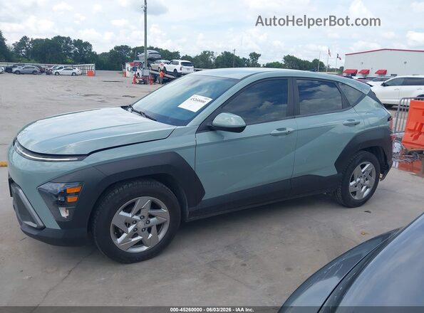 KM8HA3AB0RU072481 2024 HYUNDAI KONA Бирюзовый Панорамный вид салона 360°