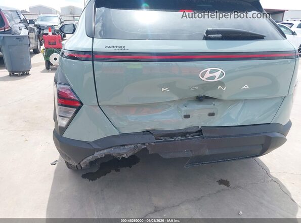 KM8HA3AB0RU072481 2024 HYUNDAI KONA Бирюзовый Вид спереди