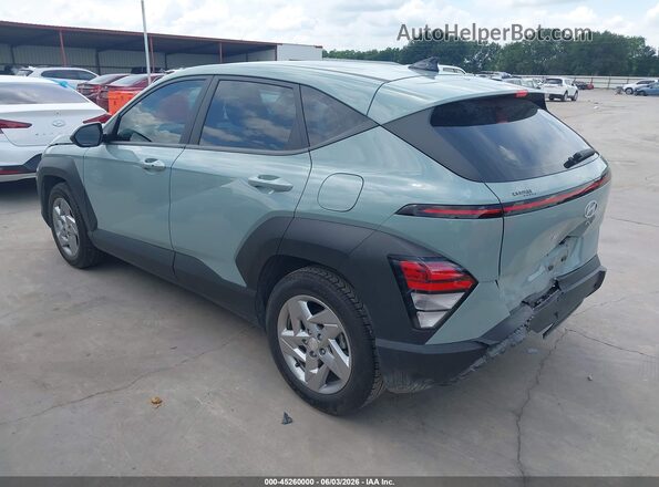 KM8HA3AB0RU072481 2024 HYUNDAI KONA Бирюзовый Задняя левая четверть