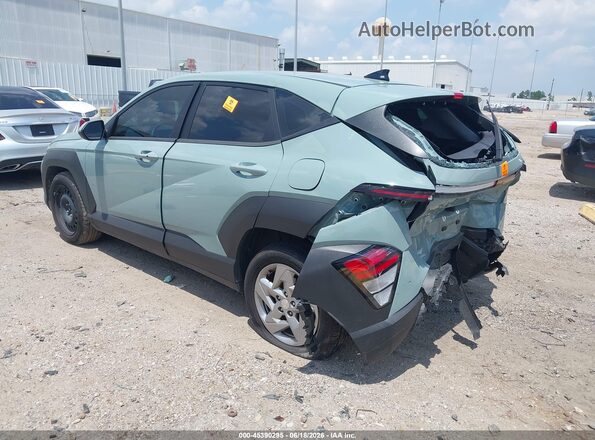 KM8HA3AB3SU228969 2025 HYUNDAI KONA Бирюзовый Задняя левая четверть