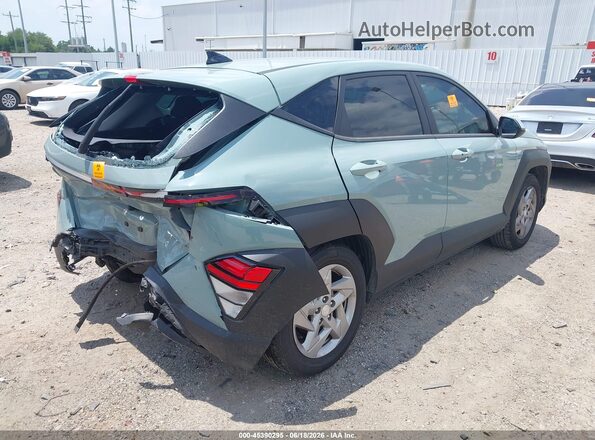 KM8HA3AB3SU228969 2025 HYUNDAI KONA Бирюзовый Задняя правая четверть