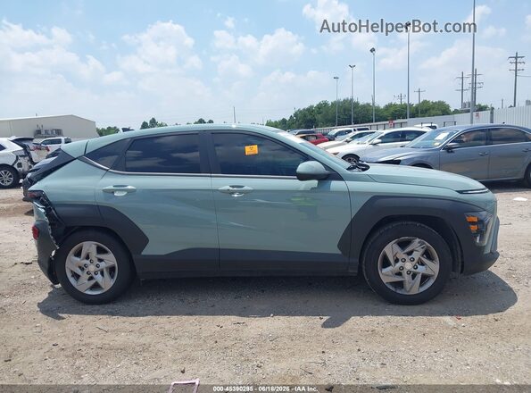 KM8HA3AB3SU228969 2025 HYUNDAI KONA Бирюзовый Вид задней части салона