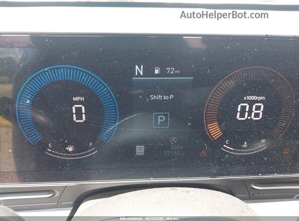 KM8HA3AB3SU228969 2025 HYUNDAI KONA Бирюзовый Вид задних сидений