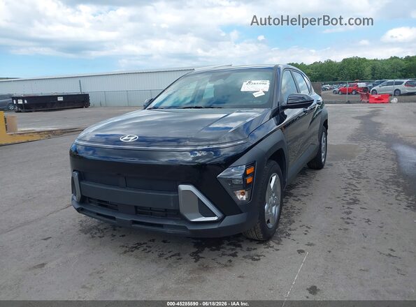 KM8HA3AB3SU272003 2025 HYUNDAI KONA Черный Передняя левая четверть