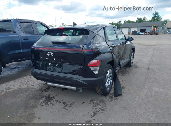 KM8HA3AB3SU272003 2025 HYUNDAI KONA Черный Задняя правая четверть
