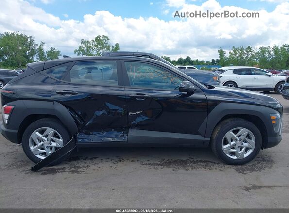KM8HA3AB3SU272003 2025 HYUNDAI KONA Черный Вид задней части салона