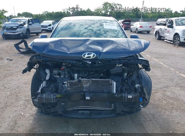 KM8HA3AB5RU047723 2024 HYUNDAI KONA Blue Widok zestawu wskaźników