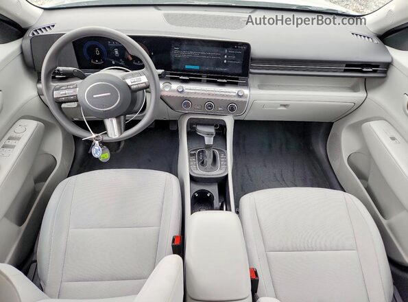 KM8HA3AB9TU349118 2026 HYUNDAI KONA Gray წინა პანელის ხედი