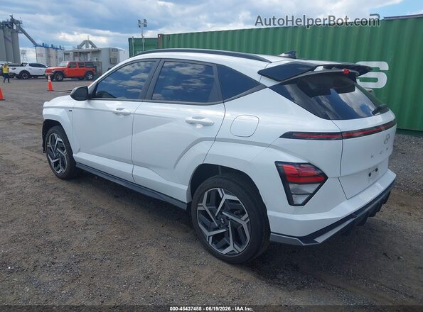 KM8HACA32RU072619 2024 HYUNDAI KONA Белый Задняя левая четверть