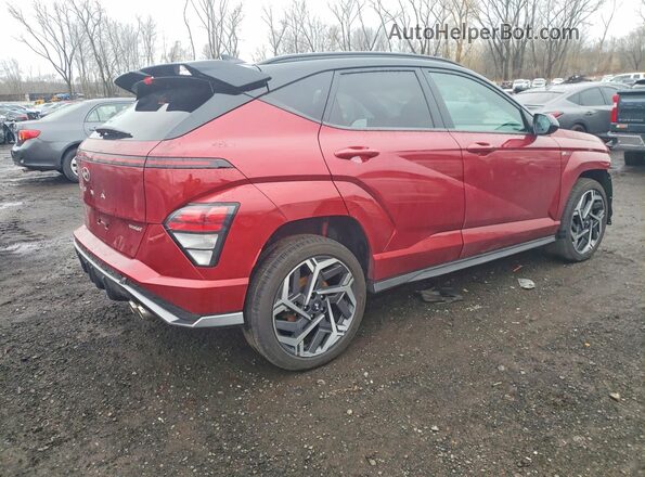 KM8HACA34RU072864 2024 HYUNDAI KONA Red Tył prawy