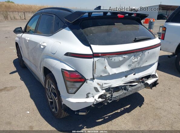KM8HACA36RU079671 2024 HYUNDAI KONA White Հետևի ձախ