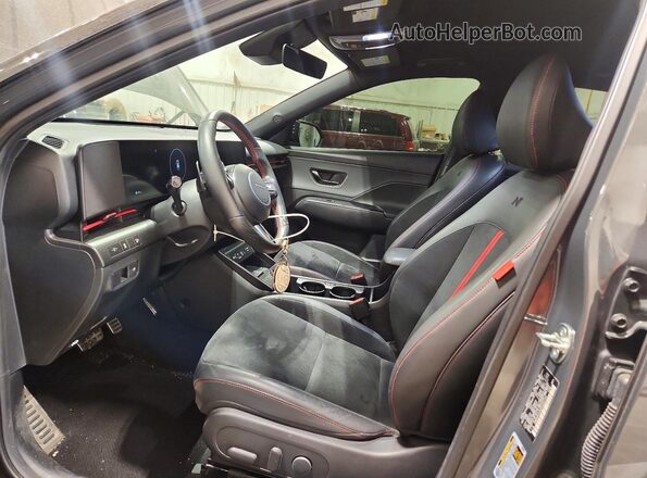 KM8HACA36RU099130 2024 HYUNDAI KONA Gray Սալոնի դիմացի տեսք