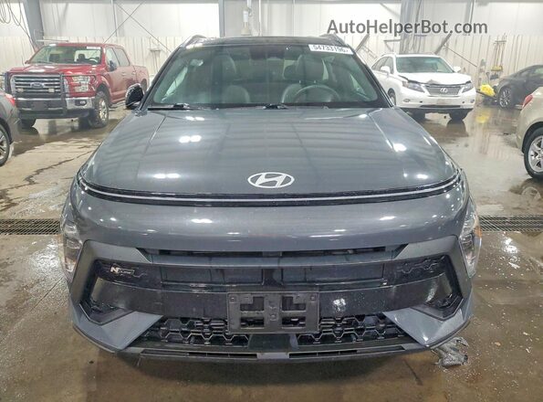 KM8HACA39RU101792 2024 HYUNDAI KONA Gray Widok z przodu