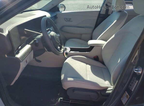 KM8HACAB0RU144960 2024 HYUNDAI KONA Blue Вид салону спереду