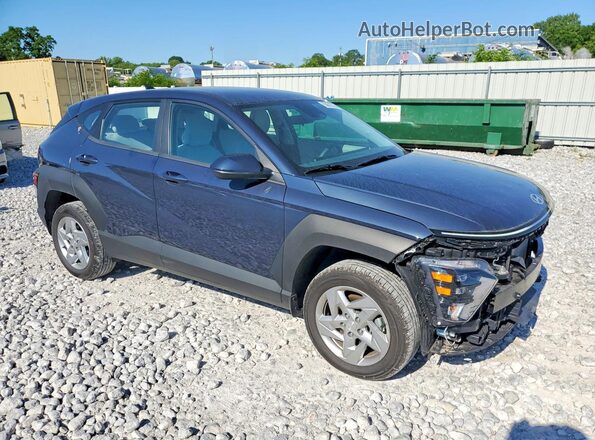 KM8HACAB0RU144960 2024 HYUNDAI KONA Blue Передня права чверть