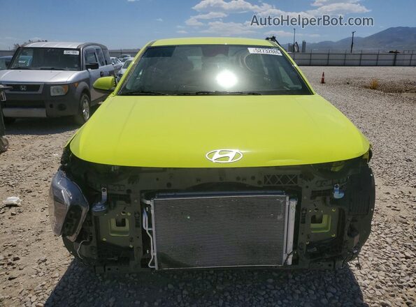KM8HACAB1SU254034 2025 HYUNDAI KONA Зеленый Вид спереди