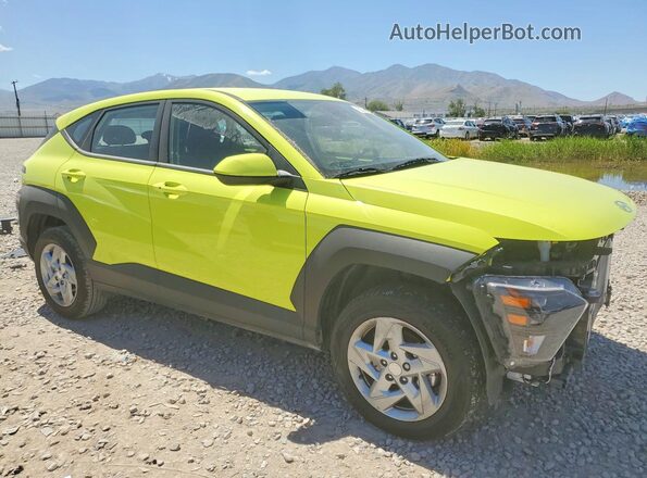 KM8HACAB1SU254034 2025 HYUNDAI KONA Зеленый Передняя правая четверть
