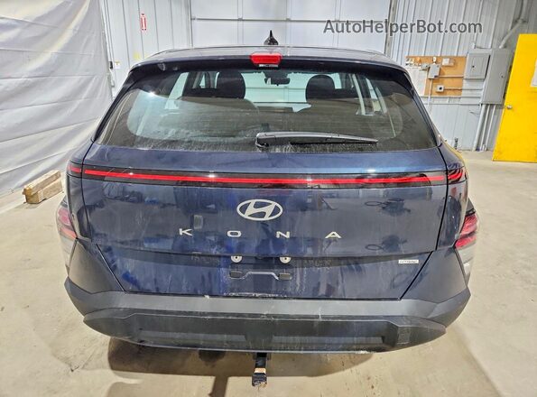 KM8HACAB4TU352377 2026 HYUNDAI KONA Blue უკანა ხედი