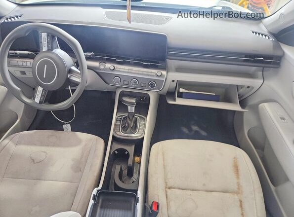 KM8HACAB7SU211284 2025 HYUNDAI KONA Белый Вид панели приборов