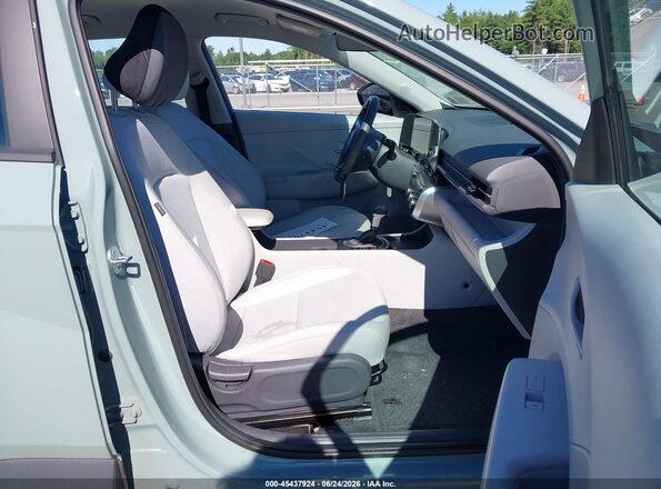 KM8HACAB7SU294439 2025 HYUNDAI KONA Green Widok wnętrza z przodu