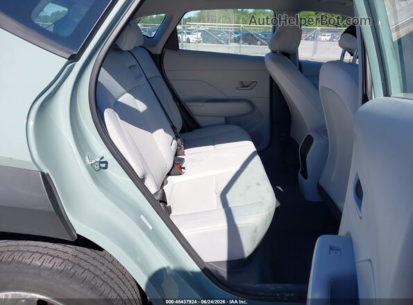 KM8HACAB7SU294439 2025 HYUNDAI KONA Green Widok naklejki z numerem VIN
