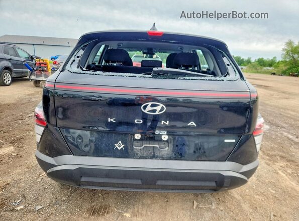KM8HACAB8TU348493 2026 HYUNDAI KONA Черный Вид сзади