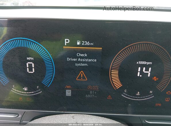 KM8HACABXTU404319 2026 HYUNDAI KONA Черный Вид задних сидений