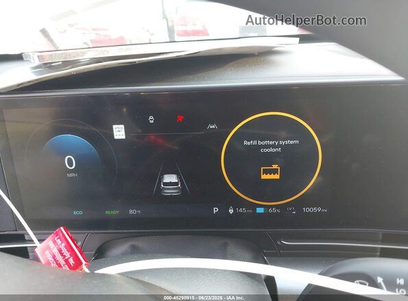KM8HB3A7XSU033136 2025 HYUNDAI KONA ELECTRIC White Rear seats view