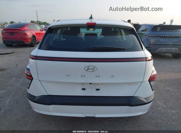 KM8HB3A7XSU033136 2025 HYUNDAI KONA ELECTRIC White 