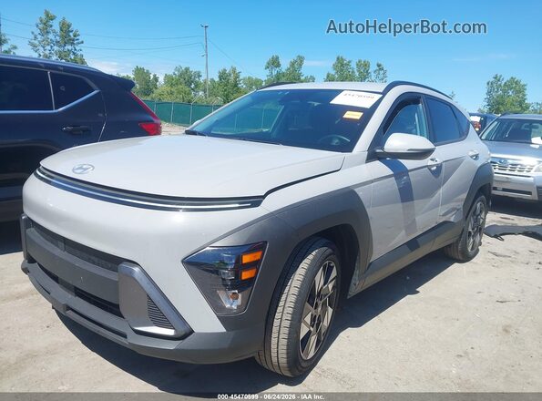KM8HB3AB1RU083258 2024 HYUNDAI KONA Gray Vista tres cuartos delantera izquierda