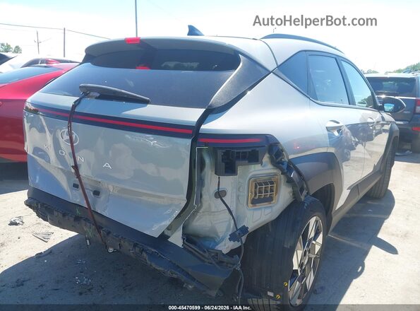 KM8HB3AB1RU083258 2024 HYUNDAI KONA Gray Trasero derecho