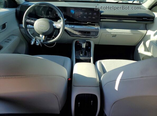 KM8HB3AB1RU118624 2024 HYUNDAI KONA Серый Вид панели приборов