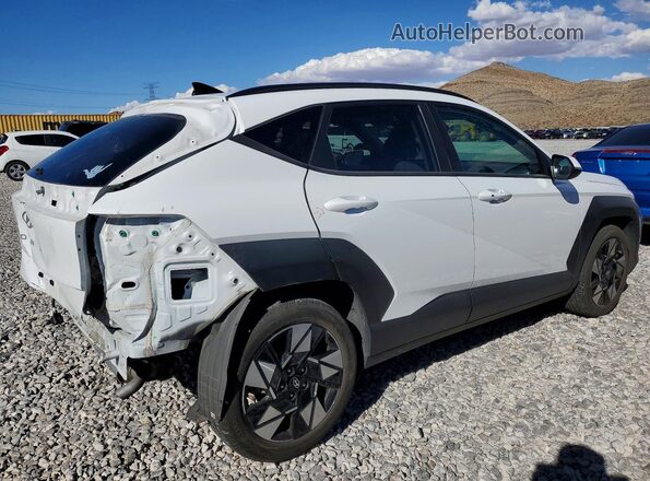 KM8HB3AB1RU132653 2024 HYUNDAI KONA White უკანა მარჯვენა