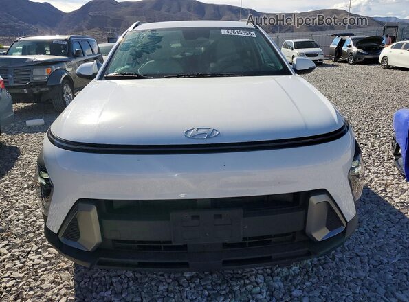 KM8HB3AB1RU132653 2024 HYUNDAI KONA White წინა ხედი