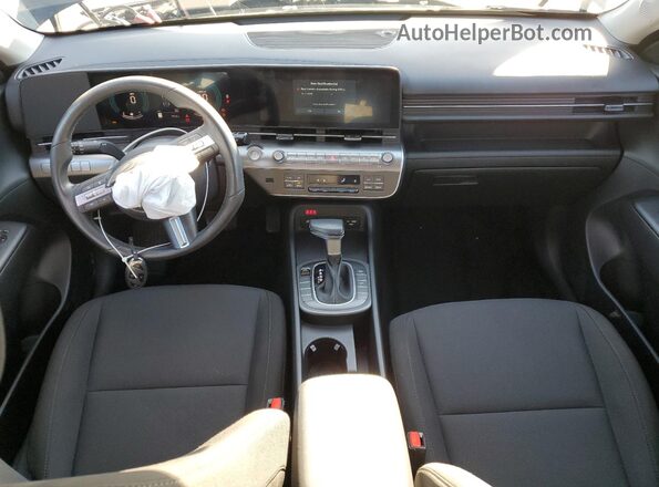KM8HB3AB1SU286544 2025 HYUNDAI KONA Black Առջևի վահանակի տեսք