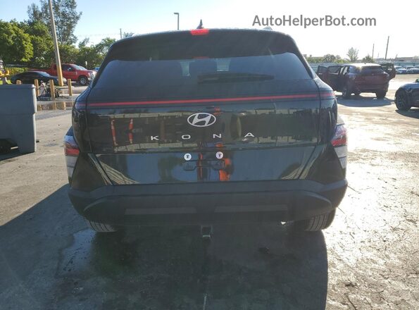 KM8HB3AB1SU286544 2025 HYUNDAI KONA Black Հետևի տեսք