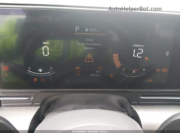 KM8HB3AB2RU058790 2024 HYUNDAI KONA Light Blue 