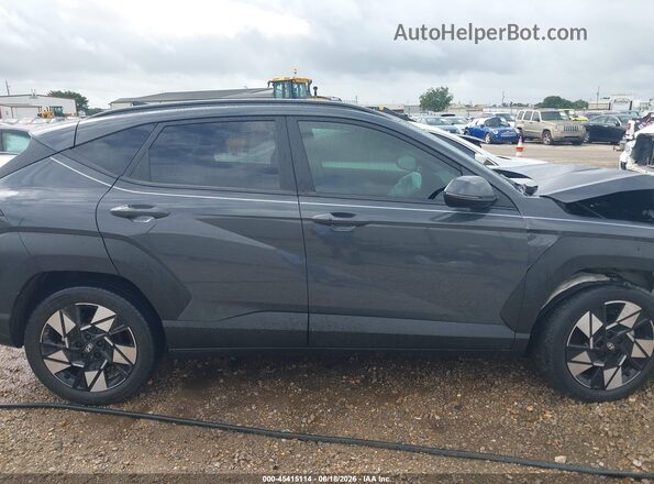 KM8HB3AB3RU102358 2024 HYUNDAI KONA Gray ხელსაწყოთა პანელის ხედი