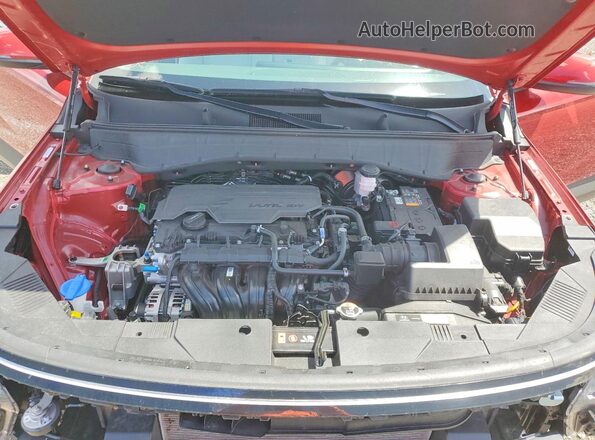 KM8HB3AB3SU315767 2025 HYUNDAI KONA Red უკანა სალონის ხედი